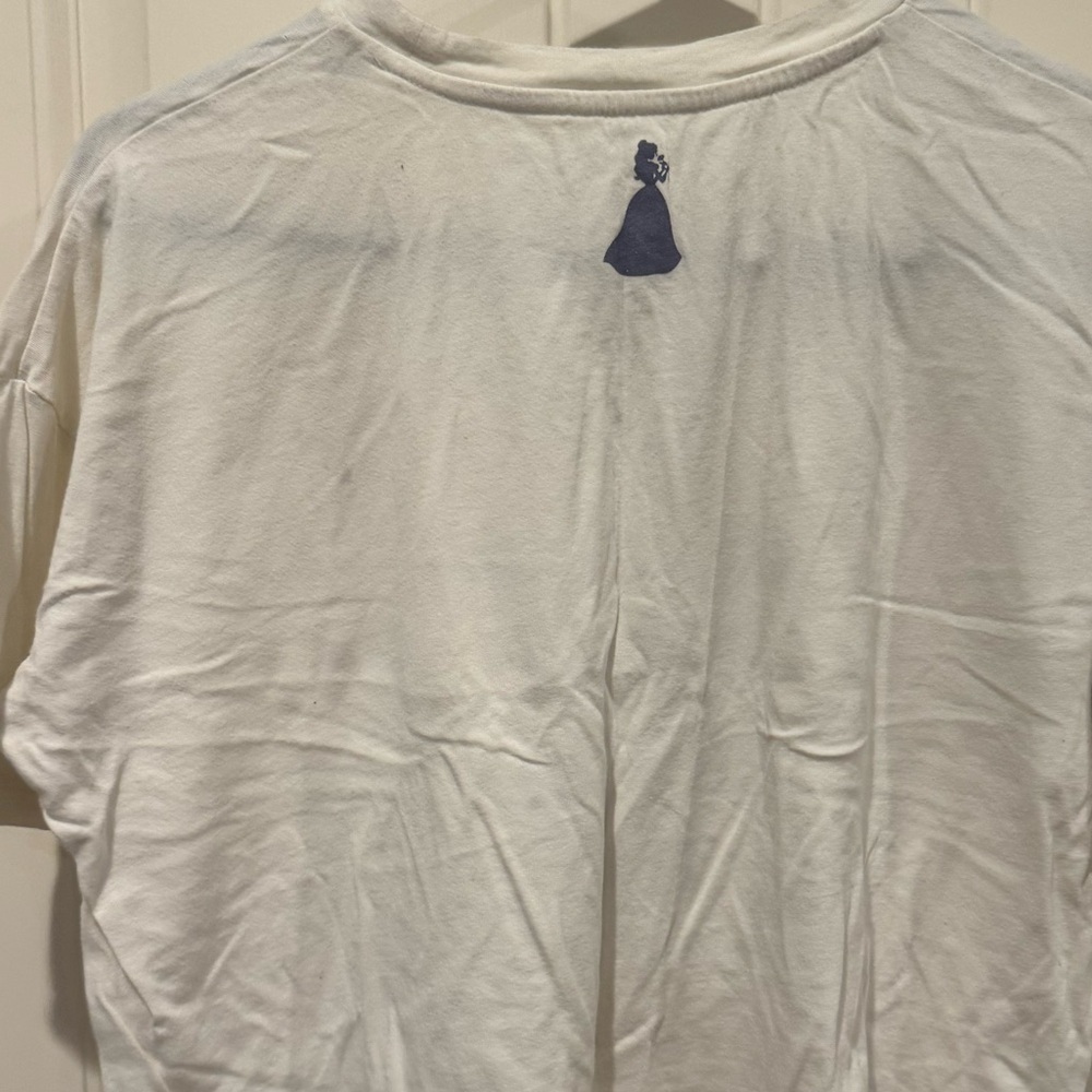 Disney belle tshirt oversized crop - Picture 4 of 7